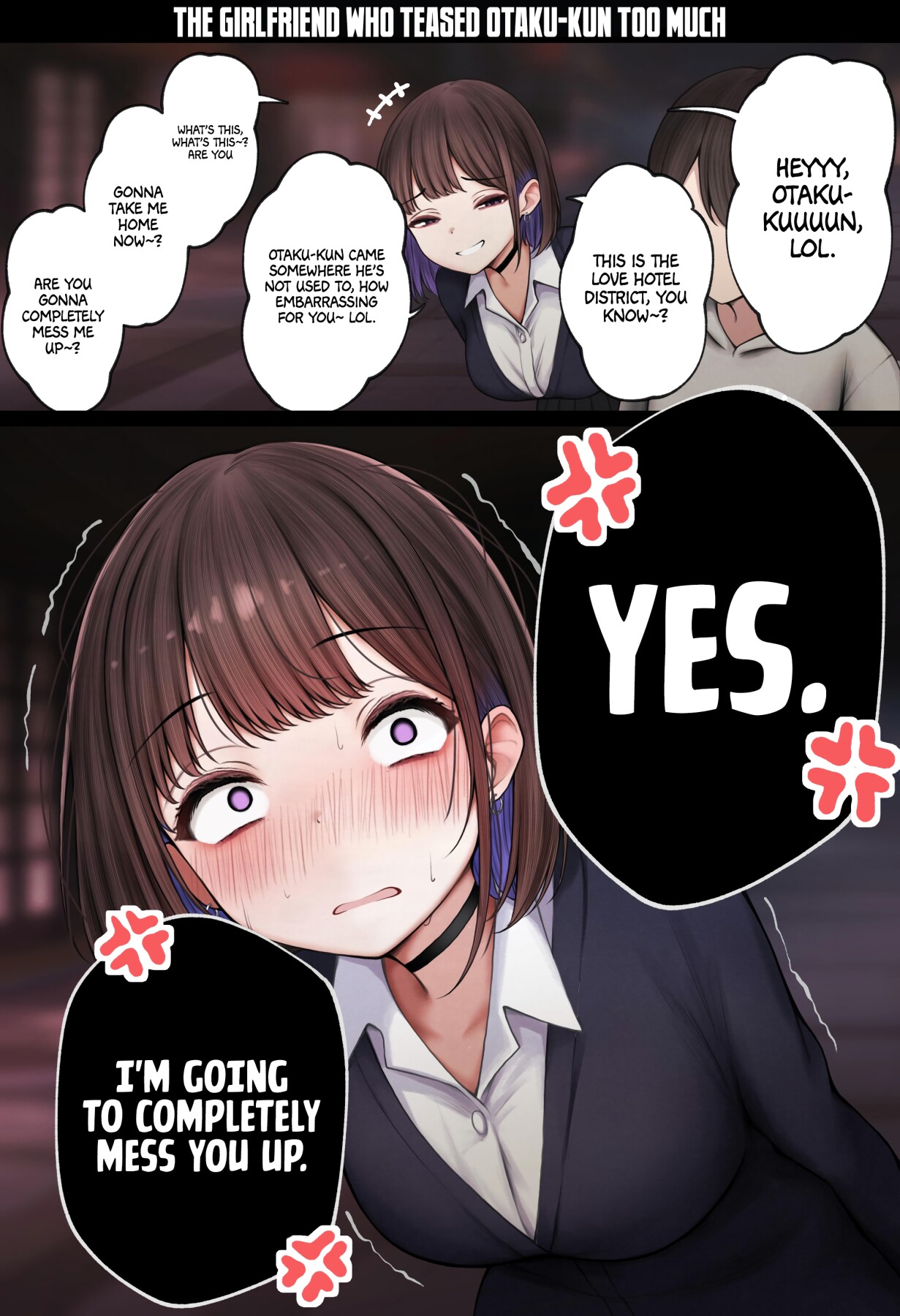 Hentai Manga Comic-The story of how my bedroom became my gyaru childhood friend's fuck-room: onsen ryokan book-Read-87